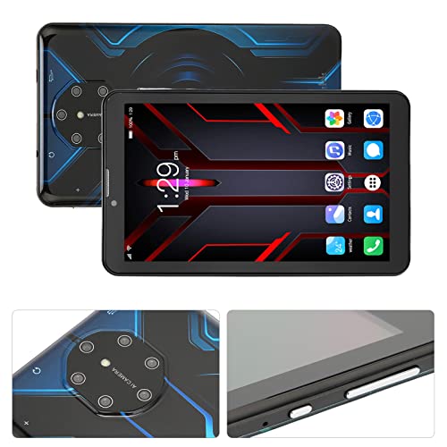 Yoidesu 7in Tablet Blue IPS 4GB 32GB Android 10 Dual Camera 6000mAh Tablet PC (US Plug)