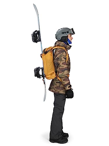 Osprey Soelden 22L Men's Ski and Snowboard Backpack, Artisan Yellow