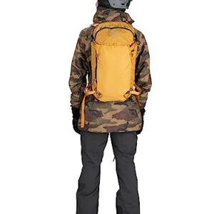 Osprey Soelden 22L Men's Ski and Snowboard Backpack, Artisan Yellow