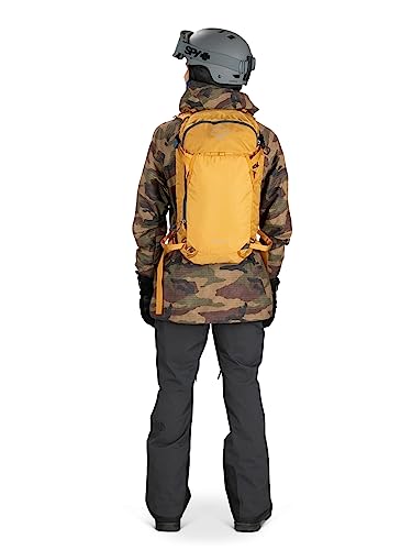 Osprey Soelden 22L Men's Ski and Snowboard Backpack, Artisan Yellow