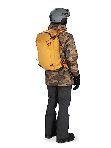 Osprey Soelden 22L Men's Ski and Snowboard Backpack, Artisan Yellow