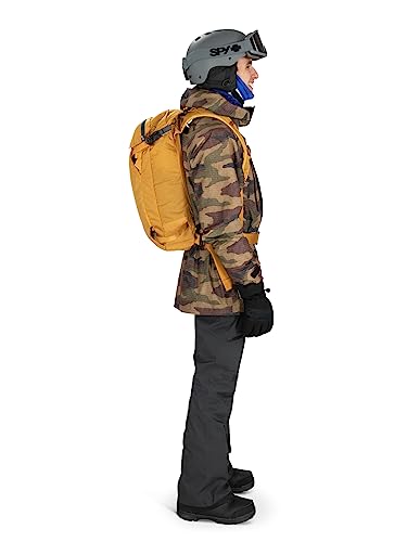 Osprey Soelden 22L Men's Ski and Snowboard Backpack, Artisan Yellow