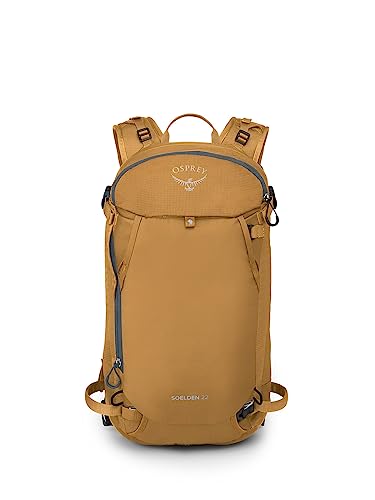 Osprey Soelden 22L Men's Ski and Snowboard Backpack, Artisan Yellow