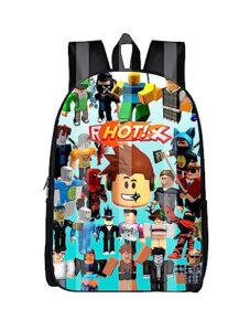 hvi unisex game backpack 3d printed cartoon casual daypacks travel bags sport knapsack 4-one size