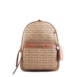 Juicy Couture Word Play Backpack Chestnut/Chino One Size