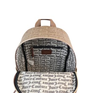 Juicy Couture Word Play Backpack Chestnut/Chino One Size