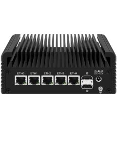 4k firewall micro appliance, 5 port i226-v 2.5g lan fanless mini pc intel n100, no ddr5 no nvme, 2* hdmi, 4xusb2.0, 1*dp, 1*type-c, vpn router pc, opnsense, ethernet aes-ni, esxi proxmox host