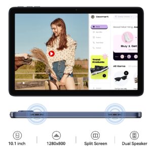 UMIDIGI Android 13 Tablet 2023, G2 Tab 8(4+4) GB+64GB up to 1TB, 10.1-inch Tablet 8MP+8MP Dual Camera, WiFi 6 Bluetooth 5.0 6000mAh Split Screen Android Tablet