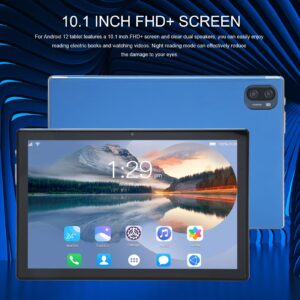 2 in 1 Tablet 10.1 inch, 8 Core CPU 8+256G RAM 5G WiFi Tablet Computer with Keyboard, Dual SIM Dual Standby, Front 8MP, Rear 16MP Camera (US Plug)