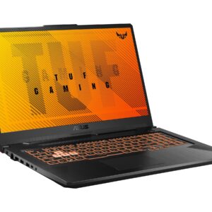 ASUS TUF Gaming A17 Gaming & Entertainment Laptop (AMD Ryzen 5 4600H 6-Core, 32GB RAM, 1TB PCIe SSD, GeForce GTX 1650, 17.3" 144Hz Full HD (1920x1080), WiFi, Win 10 Pro) with Dockztorm Hub