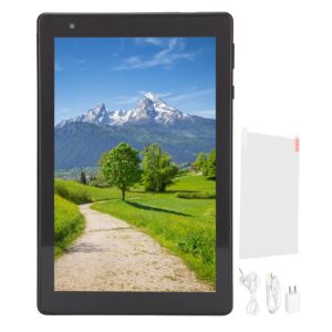 Yoidesu 8 Inch Tablet 4GB RAM 64GB ROM Dual SIM Dual Standby 8000mAh Battery 1920x1080 Dual Camera MTK6592 Processor WiFi Tablet (Black)