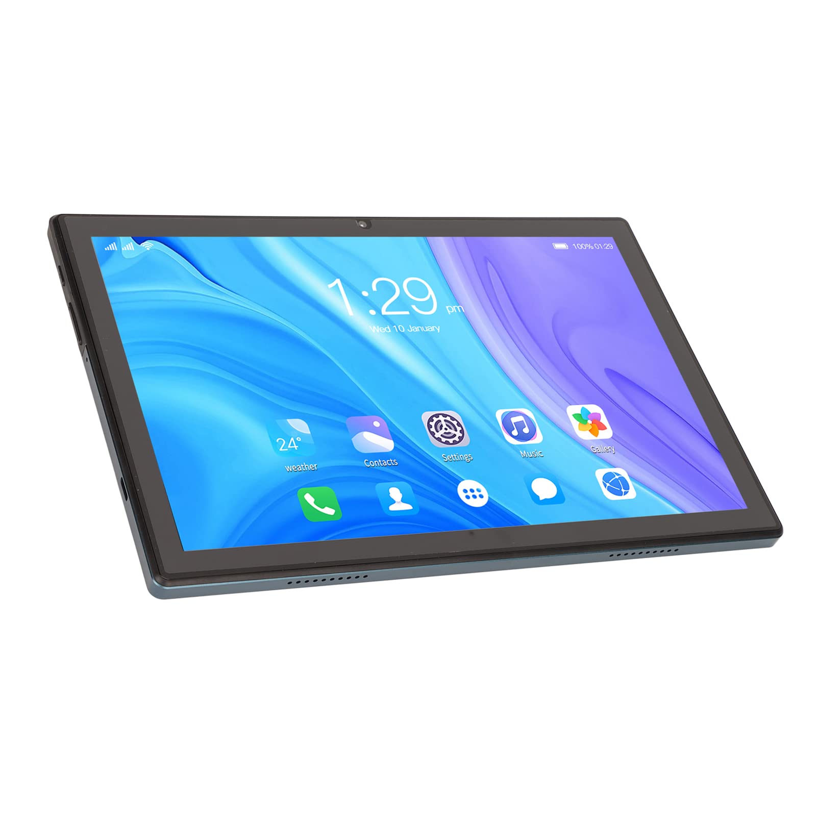 Yoidesu 10 Inch Octa Core Processor Tablet 6GB 128GB 800W 2000W Android 11 Blue Tablet (US Plug)