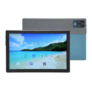 10.1 Inch Tablet, 8MP Front 16MP Rear 4G Network 2 in 1 Tablet 8 Core CPU 100-240V for Reading (US Plug)