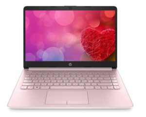 hp 14" hd laptop newest stream, intel n4000 series processor, 8gb ddr4 ram, 64gb emmc, wifi, bluetooth, hdmi, webcam, usb type-a&c, w/gm accessory, pink