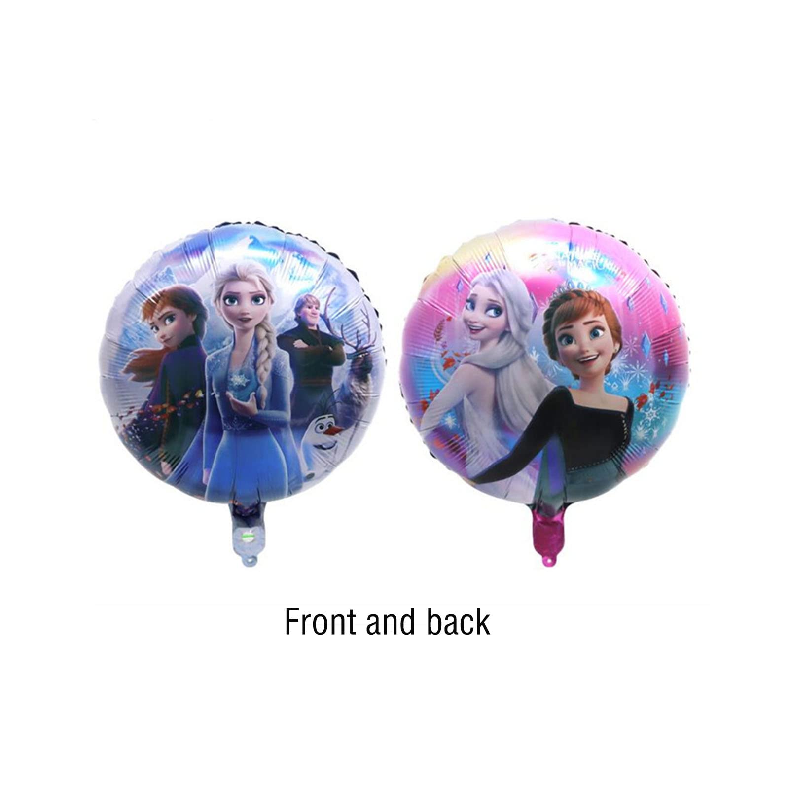 Frozen 3rd Birthday Balloons Bouquet Decorations Frozen Foil Balloons for Kids 3rd Birthday Baby Shower Frozen Themed Party Decorations (4th Birthday)