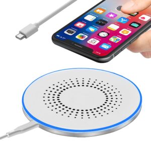 wireless charging pad 30w, fast wireless charger compatible with samsung galaxy s23 s22 s21 s20 fe s10, wireless charger pad compatible for iphone 14 13 12 11, google pixel 7 pro 7a 6 pro 5 4xl