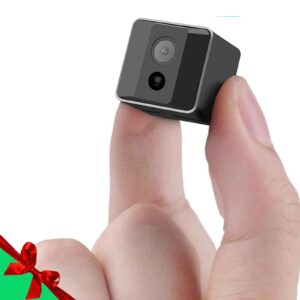 pomocuty wireless camera mini hidden spy portable small nanny cam with night vision and motion detection hd 1080p body surveillance cameras for home security indoor/outdoor