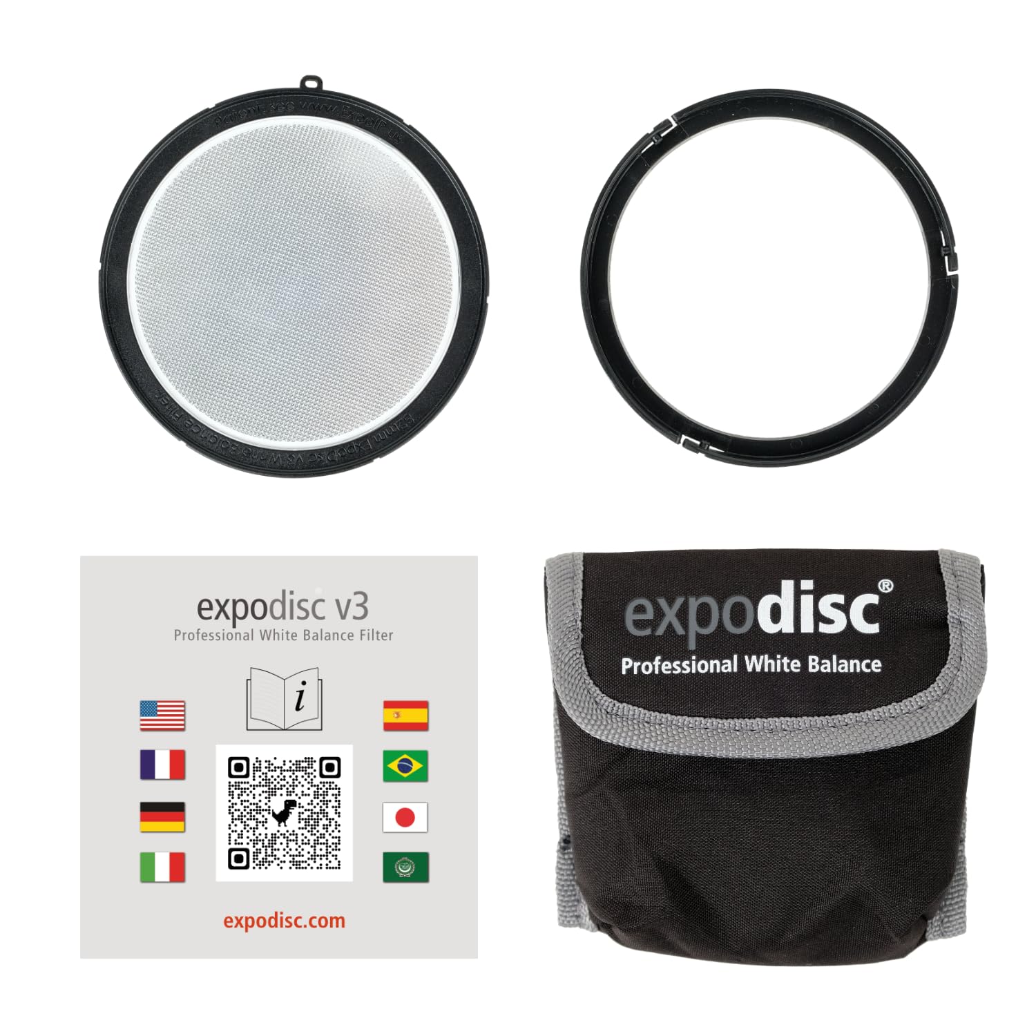 ExpoDisc v3 Professional White Balance Filter (82mm)