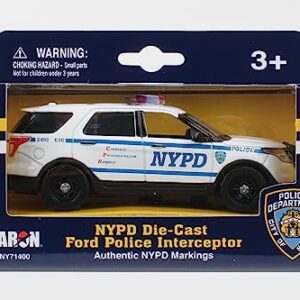 Daron NYPD Die-Cast Ford Police Interceptor 1/43 (NY71400)