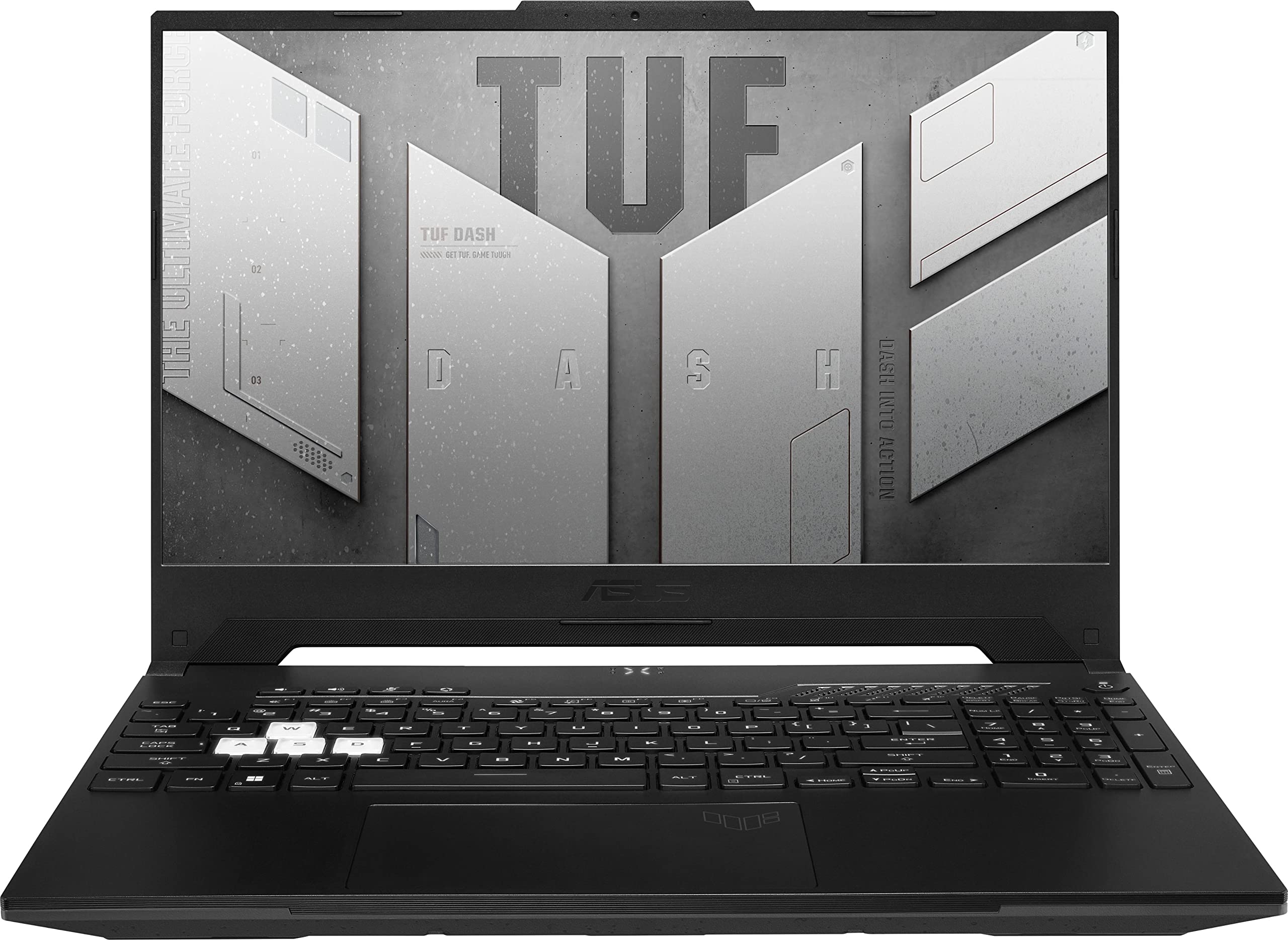 ASUS TUF Dash F15 Gaming Laptop 2023, 15.6" 165Hz WQHD LCD, Intel i7-12650H 10-Core, 32GB DDR5 1TB SSD, NVIDIA GeForce RTX 3050 4GB GDDR6, WiFi 6, Thunderbolt, Backlit KB, RJ45, Win 11 Pro, COU USB