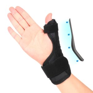 cozyhealth thumb brace for men and women, cmc joint thumb spica splint for pain relief, tendonitis, thumb wrist stabilization support for right or left hand (universal size)