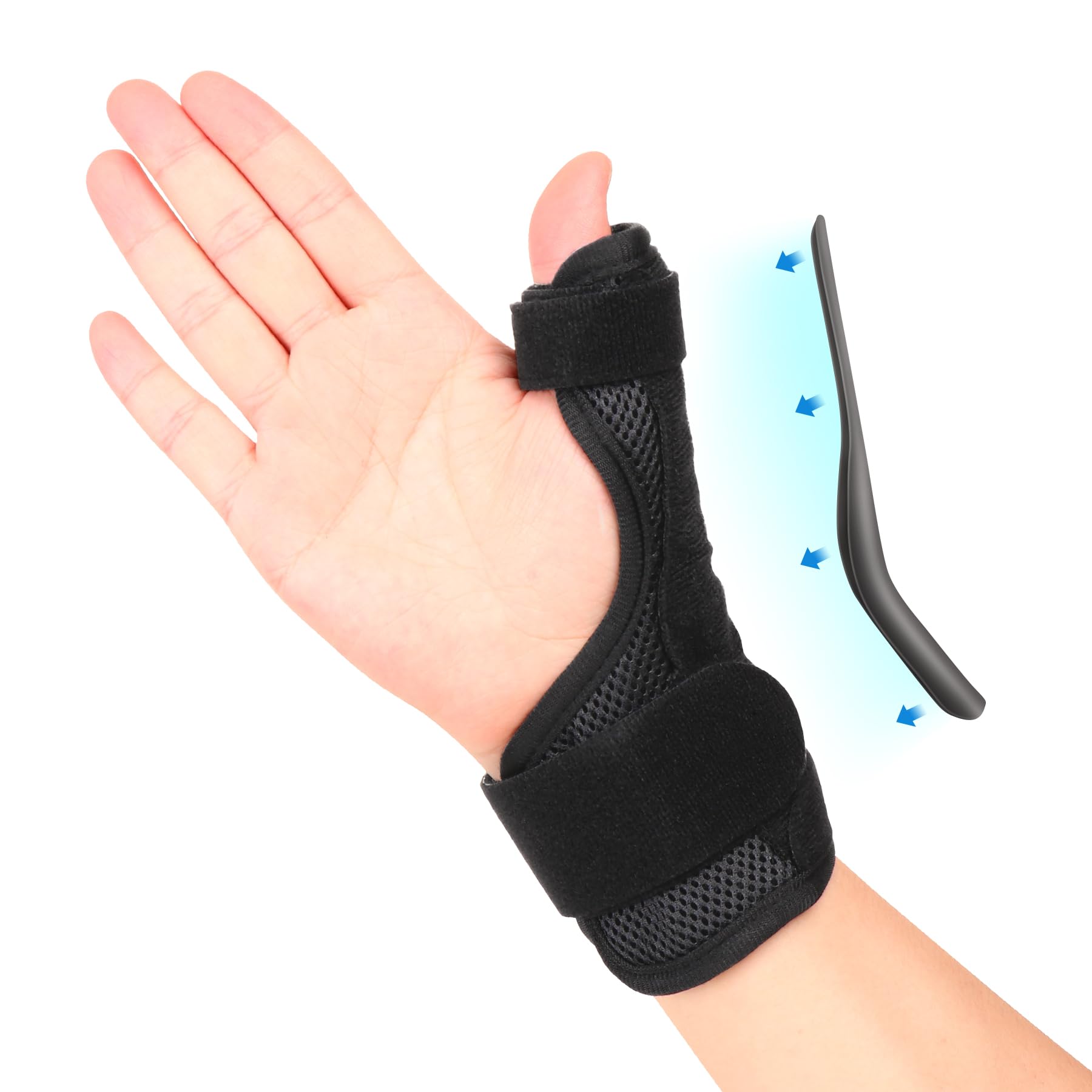 Cozyhealth Thumb Brace for Men and Women, CMC Joint Thumb Spica Splint for Pain Relief, Tendonitis, Thumb Wrist Stabilization Support for Right or Left Hand (Universal Size)