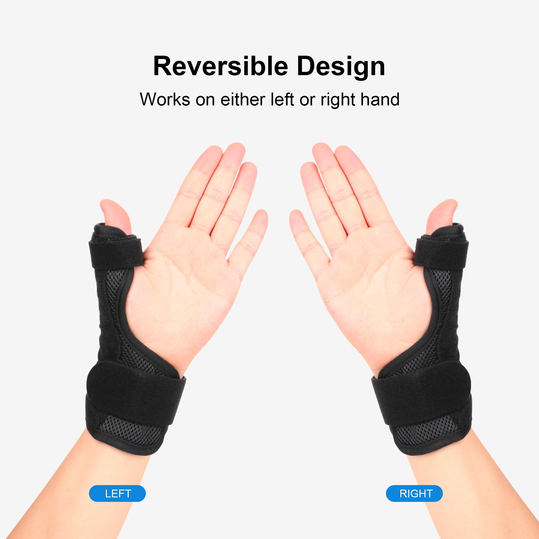 Cozyhealth Thumb Brace for Men and Women, CMC Joint Thumb Spica Splint for Pain Relief, Tendonitis, Thumb Wrist Stabilization Support for Right or Left Hand (Universal Size)