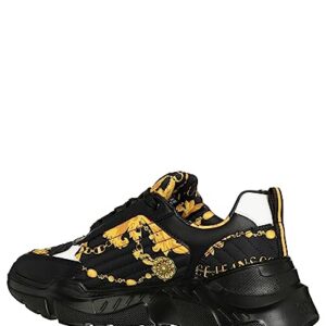 VERSACE JEANS COUTURE Men Speedtrack Sneakers Black 9 US