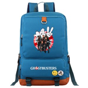 duuloon classic basic lightweight backpack bookbag-ghostbusters casual daypacks large laptop knapsack