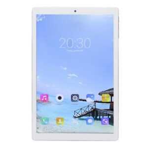 gloglow 10in tablet, dual camera tablet pc 8 core cpu for elderly (us plug)