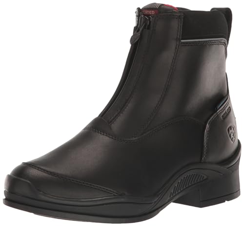 ARIAT Women's Extreme Pro Zip Waterproof Insulated Paddock Boot Equestrian, Black, 9 Narrow