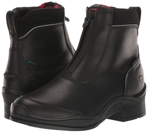 ARIAT Women's Extreme Pro Zip Waterproof Insulated Paddock Boot Equestrian, Black, 9 Narrow