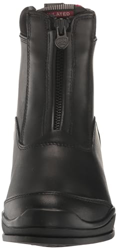 ARIAT Women's Extreme Pro Zip Waterproof Insulated Paddock Boot Equestrian, Black, 9 Narrow