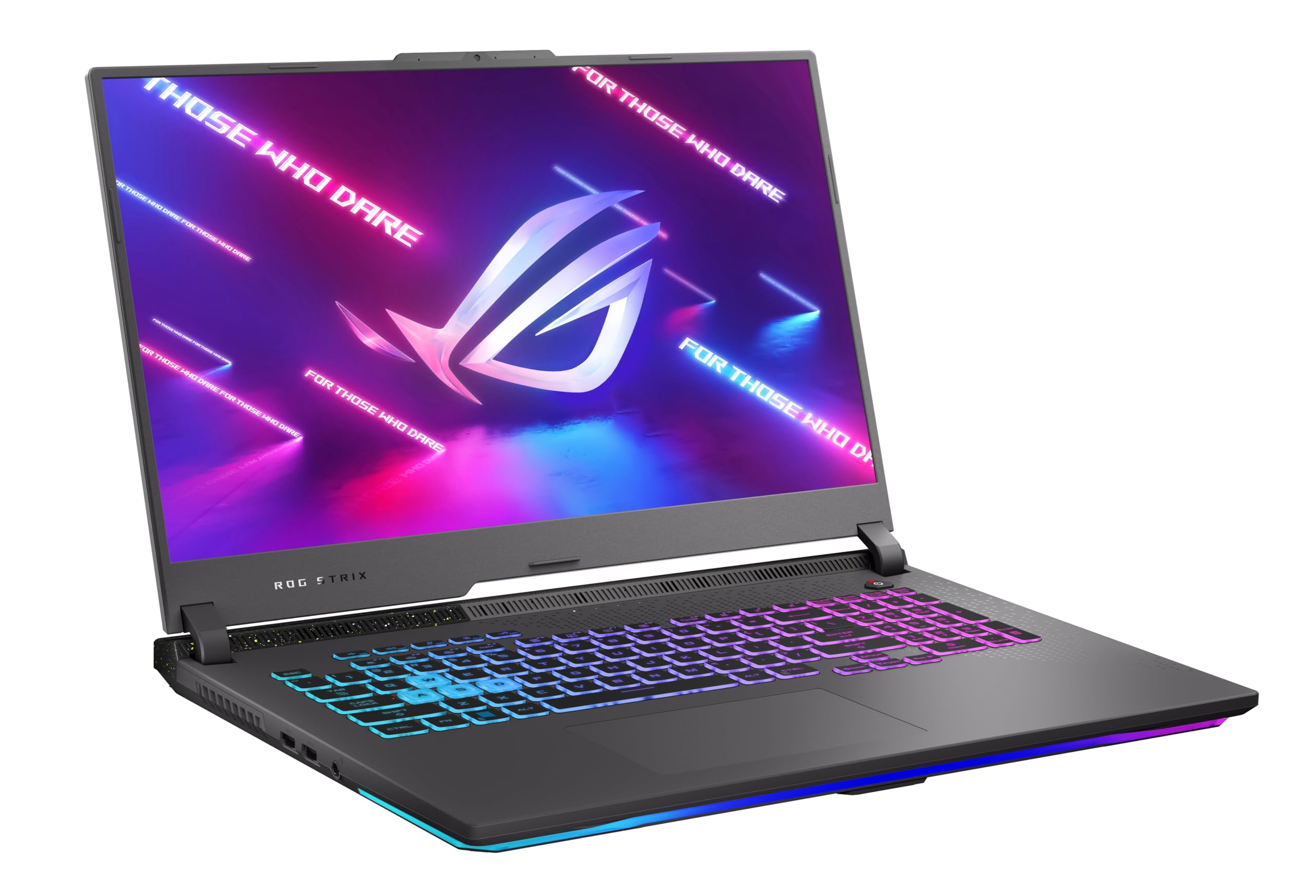 ASUS ROG Strix G17 G713 17.3" 240Hz Gaming & Entertainment Laptop (AMD Ryzen 9 7945HX 16-Core, 32GB DDR5, 4TB PCIe SSD, GeForce RTX 4070, WiFi 6E, Win 11 Pro) w/Dockztorm Hub