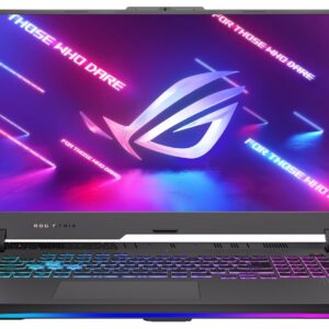 ASUS ROG Strix G17 G713 17.3" 240Hz Gaming & Entertainment Laptop (AMD Ryzen 9 7945HX 16-Core, 32GB DDR5, 4TB PCIe SSD, GeForce RTX 4070, WiFi 6E, Win 11 Pro) w/Dockztorm Hub