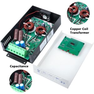 60A Solar Charge Controller MPPT 12V 24V 36V 48V Controller 60amp Solar Charge Regulator , max 160v PV Input, fit for Sealed, Gel, Flooded, and Lithium Batteries