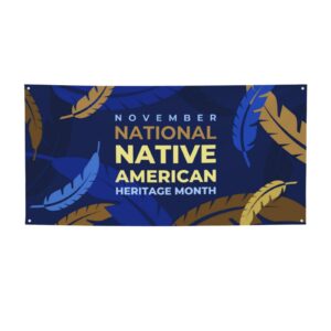 Native American Heritage Month Backdrops Holiday Party Photography Background Indoor Outdoor Festival Photo Banner Booth Props Wall Decoration