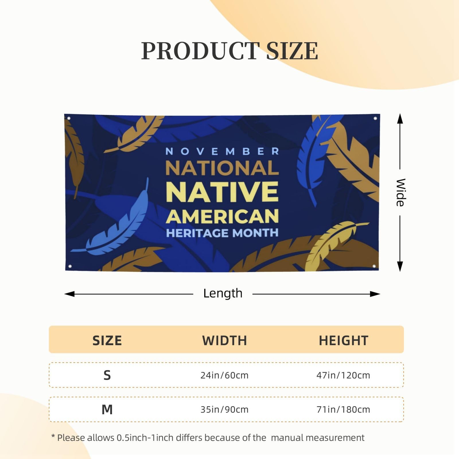 Native American Heritage Month Backdrops Holiday Party Photography Background Indoor Outdoor Festival Photo Banner Booth Props Wall Decoration