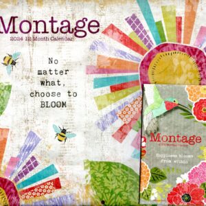 Montage - 2024 12-Month Wall Calendar + Pocket Planner (Pack of 2)