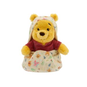 disney store official babies collection: 10-inch winnie the pooh plush in swaddle - official soft toy for fans & kids
