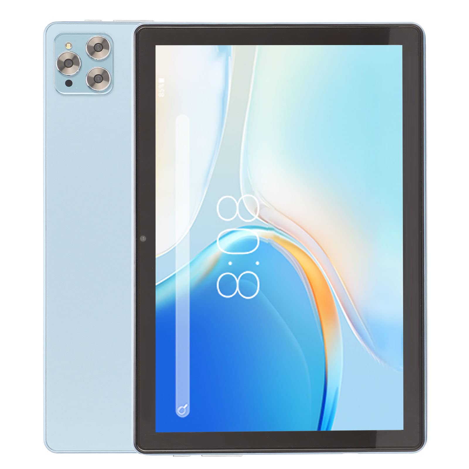 GLOGLOW Tablet PC, 100‑240V 10in Tablet for Android 11 5GWIFI for Daily (Blue)