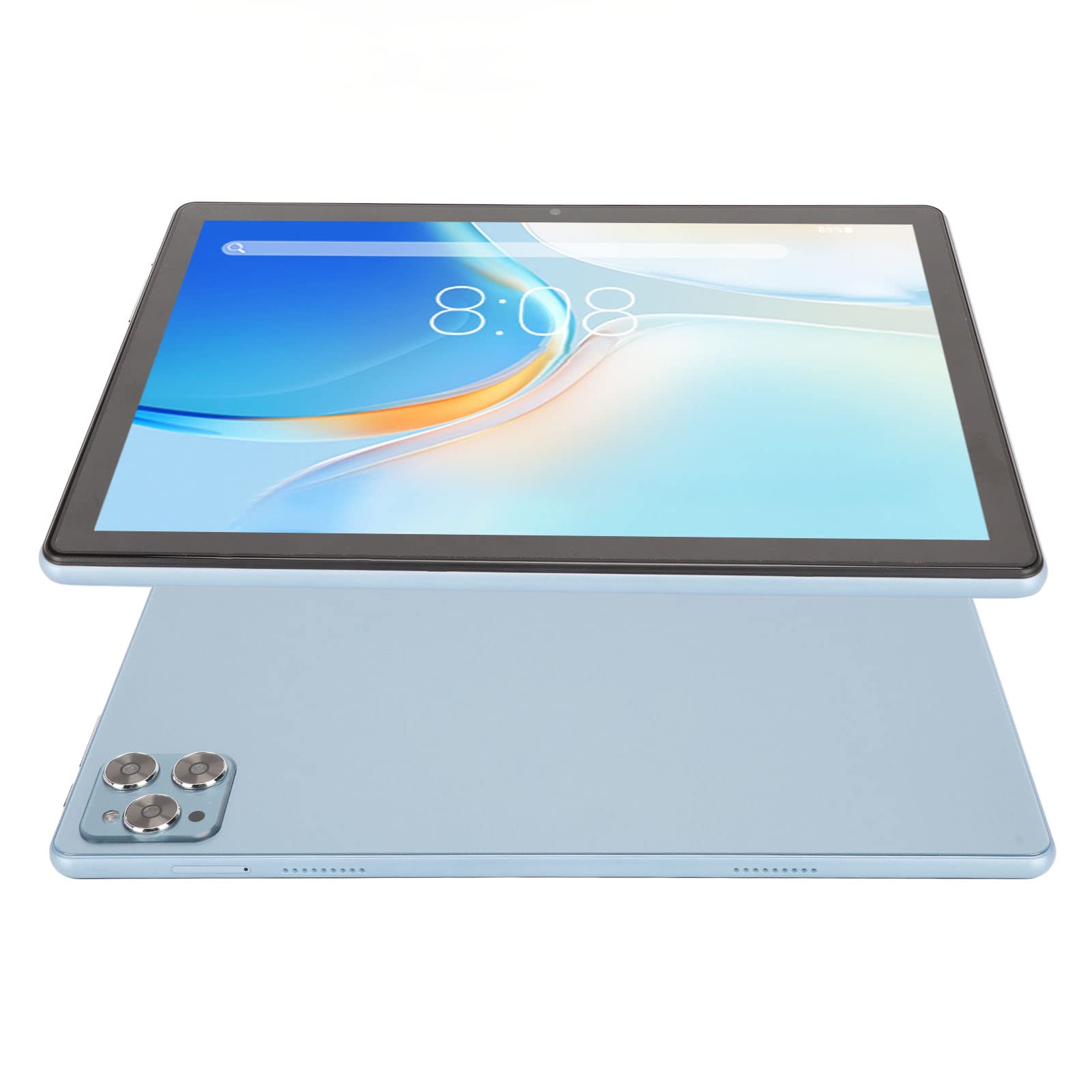 GLOGLOW Tablet PC, 100‑240V 10in Tablet for Android 11 5GWIFI for Daily (Blue)