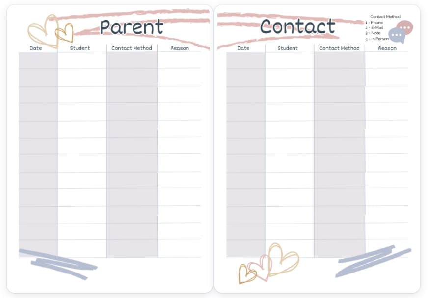 2023-2024 Teacher Planner