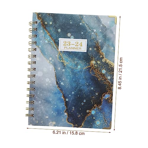 Operitacx 2024 Agenda Book Monthly Planner Notebook Daily Planner Notepad Academic Planner Writing Journal Notebook Daily Planning Calendar Horizontal Grid Write a Book Paper Student