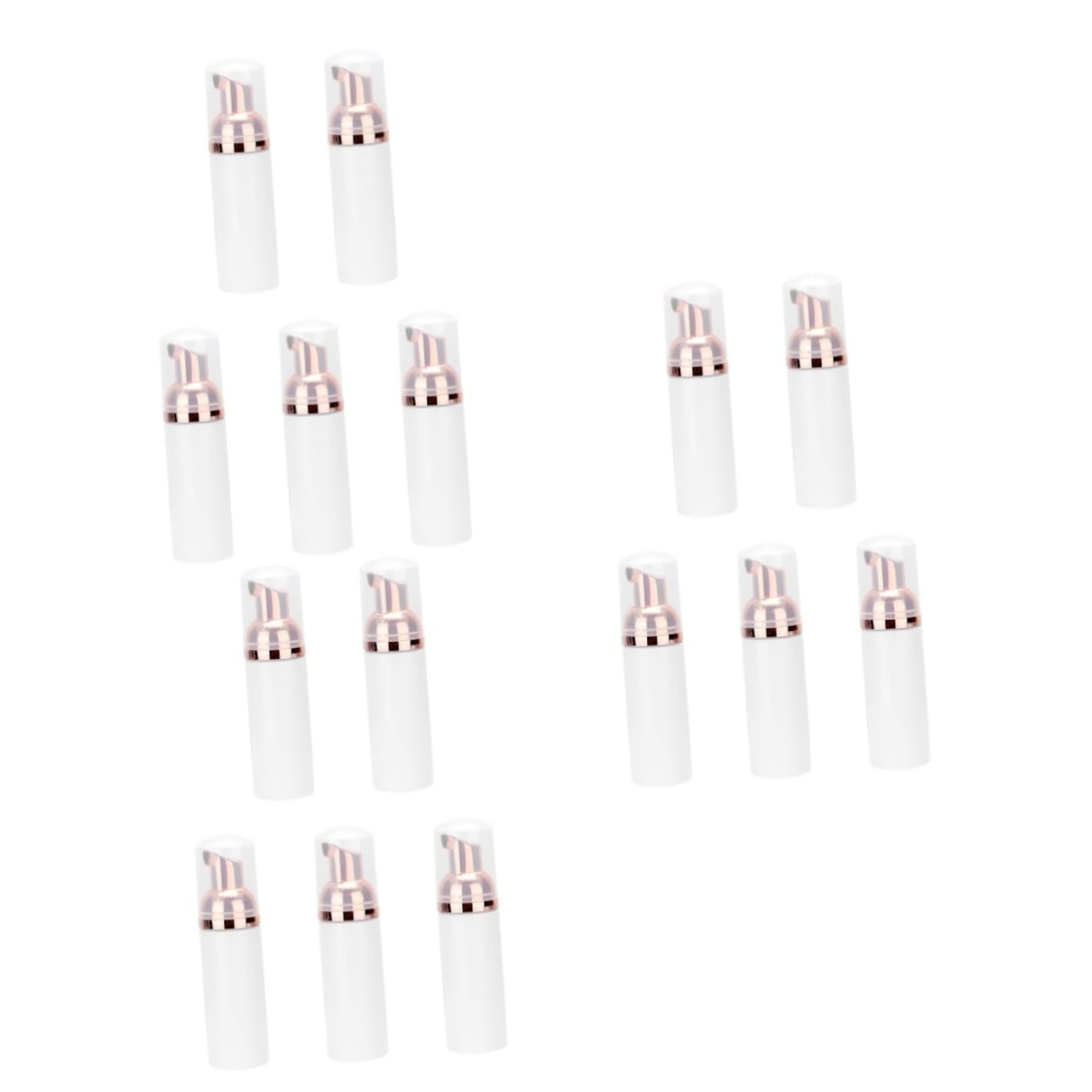 FOMIYES 15 pcs Mousse Sparkling Bottle Travel soap Dispenser Human Kids foamingsoap Holder Tray foaming soap Dispenser Bowl jar Machine Travel Hand soap foaming Shopkeeper Filling Plastic