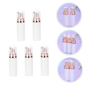 FOMIYES 15 pcs Mousse Sparkling Bottle Travel soap Dispenser Human Kids foamingsoap Holder Tray foaming soap Dispenser Bowl jar Machine Travel Hand soap foaming Shopkeeper Filling Plastic