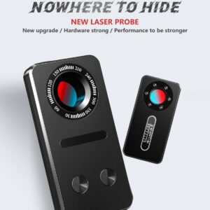 COHANA Hidden Camera Detector Infrared Camera Sweeper, Spy Camera Detector Spy Camera Finder, Bug Detector - Hidden Camera Finder Portable and Easy-to-Use Privacy Guardian