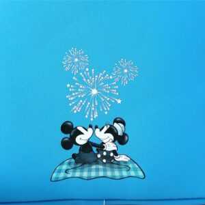 Loungefly Disney Mickey Mouse Fireworks Summertime Picnic Mini Backpack Exclusive