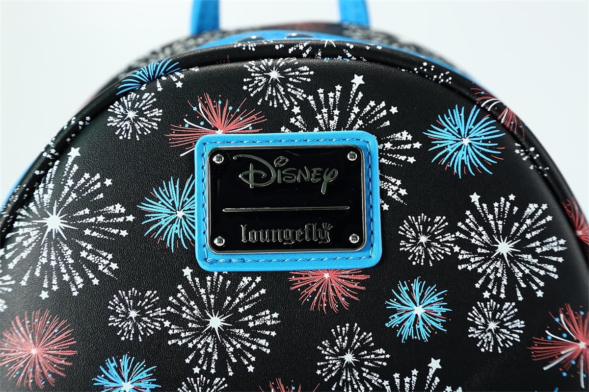 Loungefly Disney Mickey Mouse Fireworks Summertime Picnic Mini Backpack Exclusive