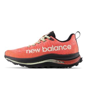 New Balance Women FuelCell SuperComp Trail, 9 Medium NEON Dragonfly/Black